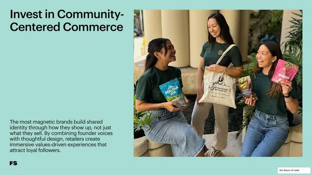 Invest in Community-Centered Commerce