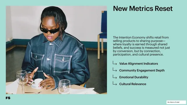 New Metrics Reset (intention economy), editorial, minimal, cool