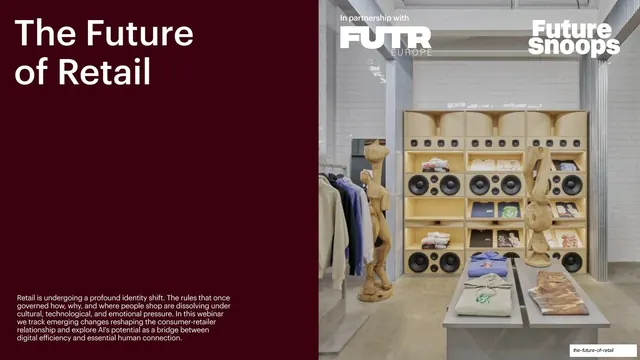 The Future of Retail (Future Snoops), editorial, minimal, light