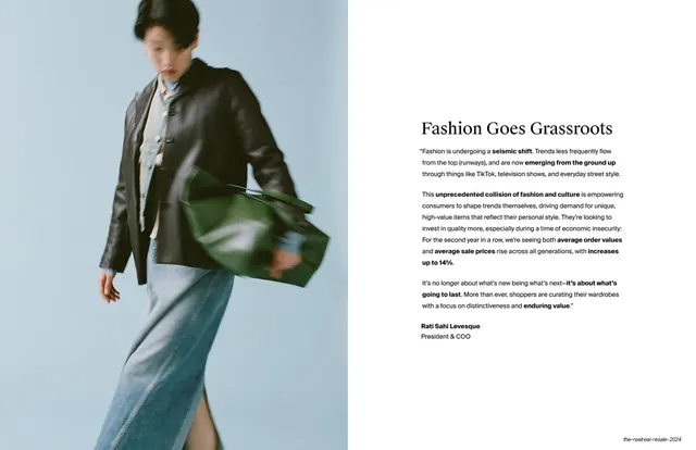 Fashion Goes Grassroots letter, editorial, luxury, warm