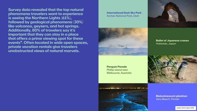 Phenomena-List photo grid (volcanoes, murmurations), editorial, photographic, cool