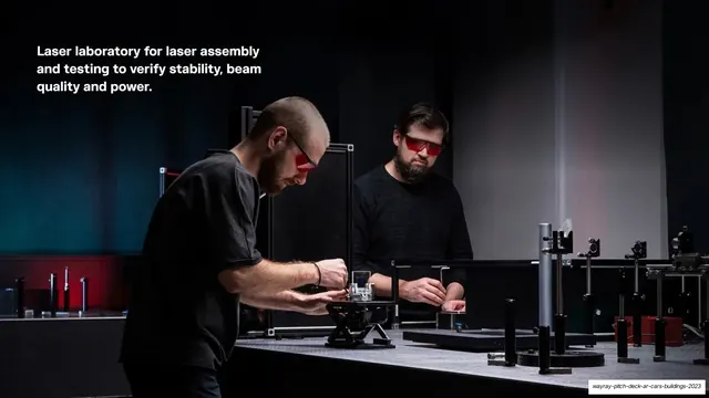 Laser laboratory photo, photographic, dark-mode, dark