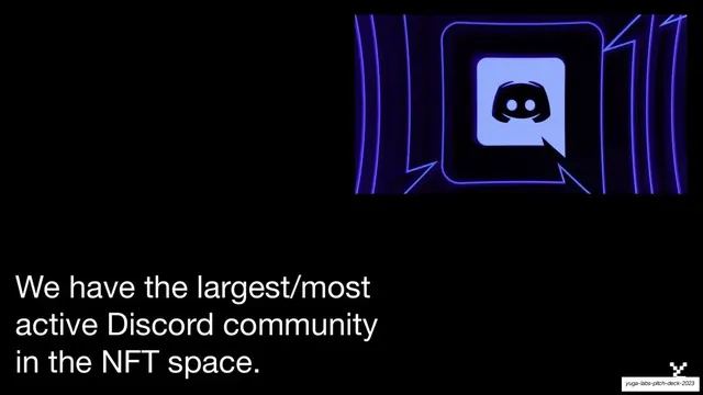 Largest Discord community claim, dark-mode, minimal, dark