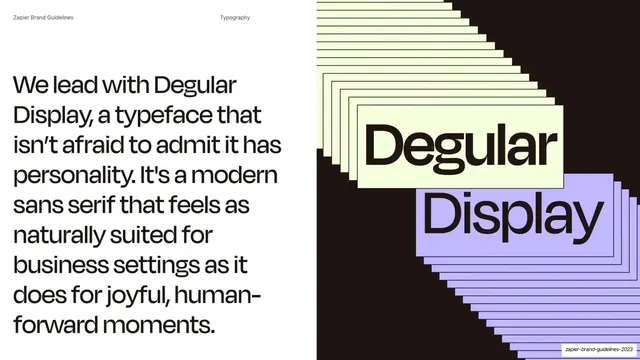 We lead with Degular Display