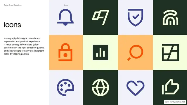 Iconography grid