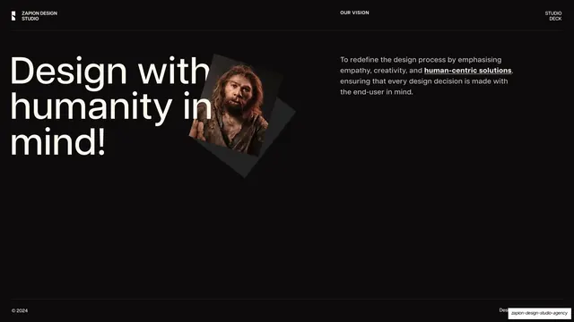 Design with humanity in mind (vision)