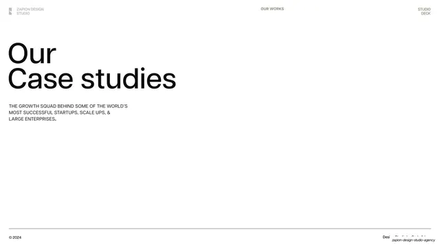 Our Case studies (section divider)