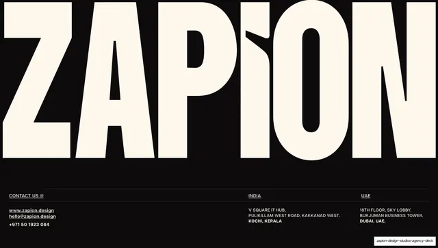 Zapion locations back cover