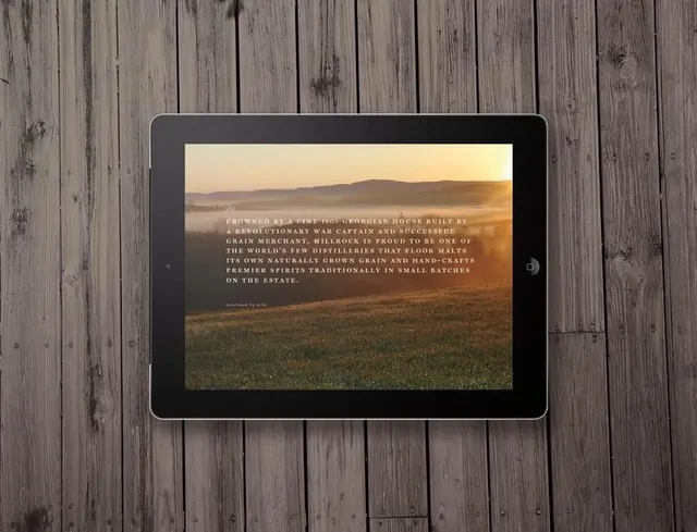 Tablet Editorial Layout
