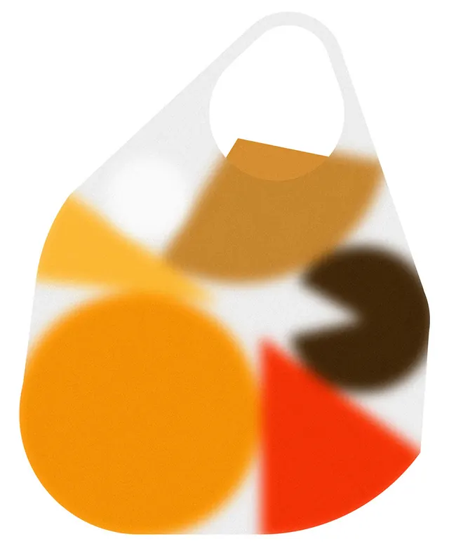 Soft organic shapes warm palette, abstract, organic, warm