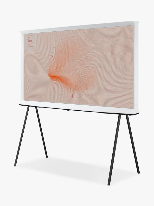 Samsung Frame TV art display minimalist, minimal, technical, warm