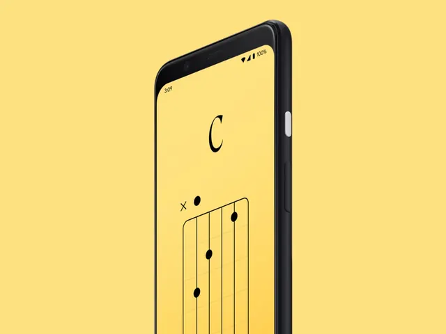 Mobile app UI mockup, minimal, geometric, light