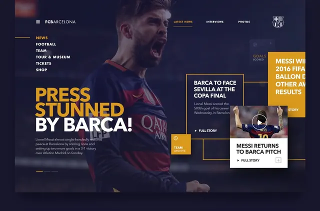 Sports News Digital Layout