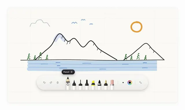Drawesome, minimal, playful, monochrome