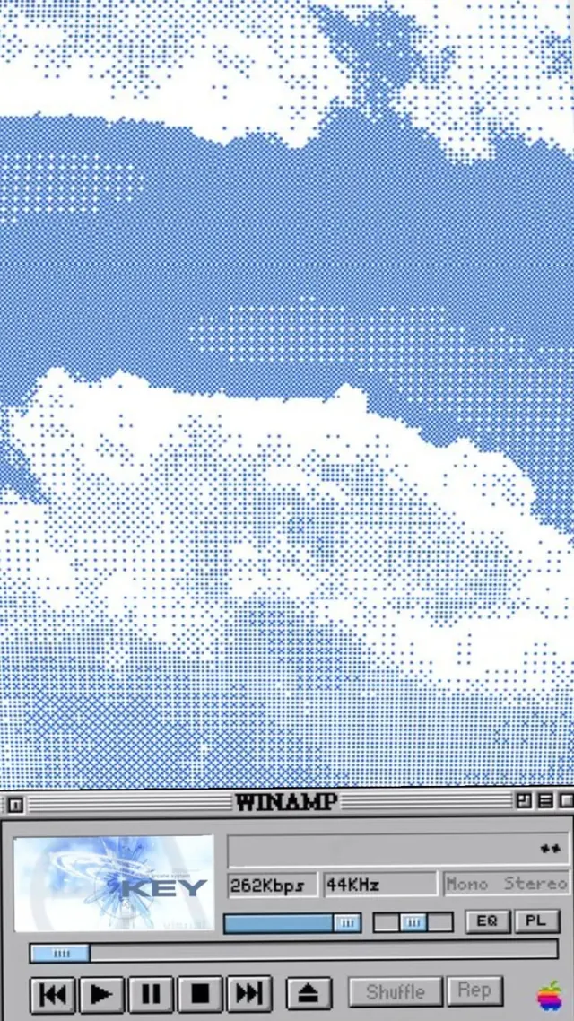 Retro ui screen, retro, neon