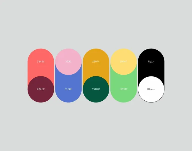 Minimal geometric ui screen, minimal, geometric, cool
