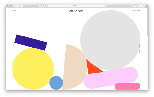 Minimal abstract ui screen, minimal, abstract, warm