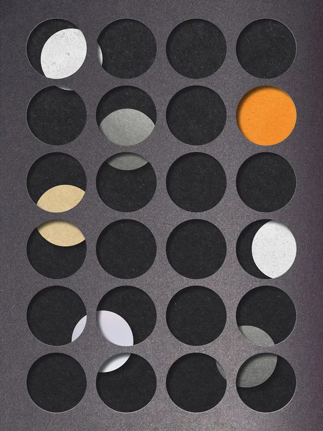 Minimal geometric ui screen, minimal, geometric, dark