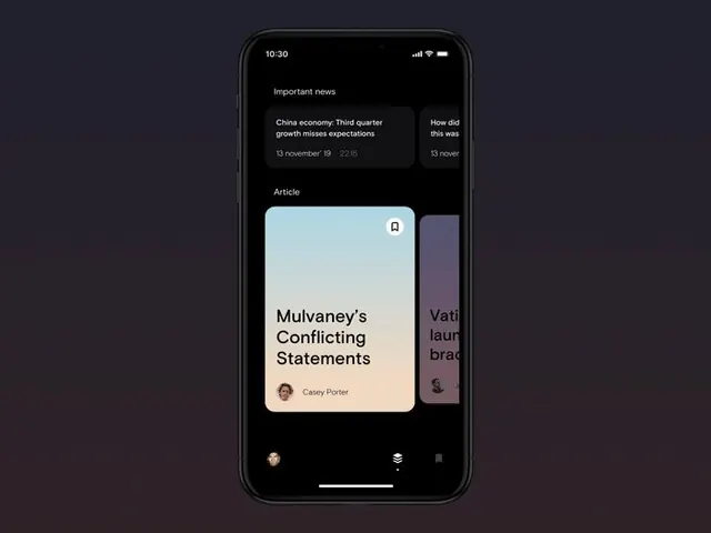 Minimal dark-mode ui screen, minimal, dark-mode, dark