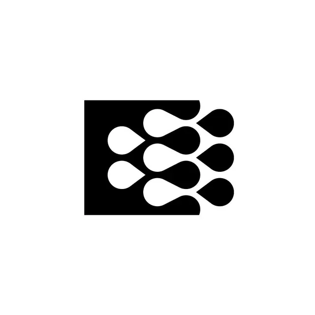 Minimal abstract logo, minimal, abstract, dark