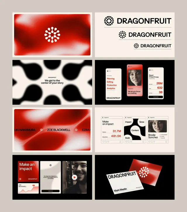 Minimal gradient-heavy ui screen, minimal, gradient-heavy, dark