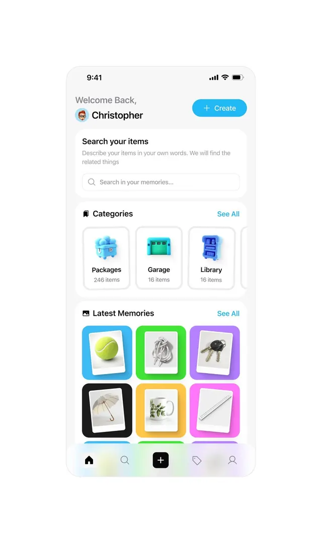 Minimal flat ui screen, minimal, flat, light