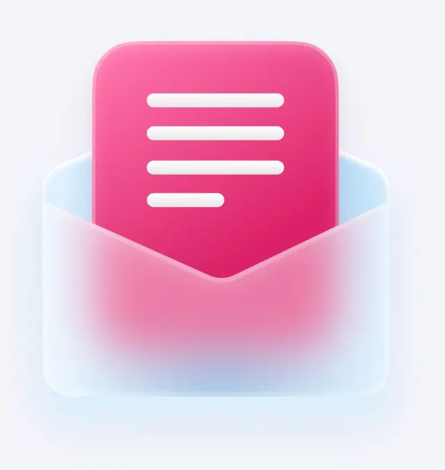 Minimal gradient-heavy ui screen, minimal, gradient-heavy, light