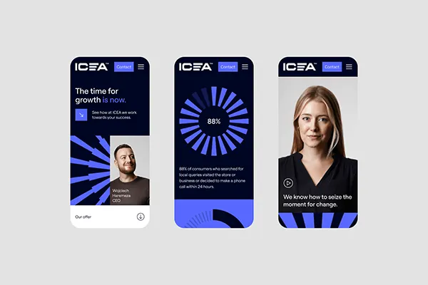 Minimal corporate-clean ui screen, minimal, corporate-clean, cool