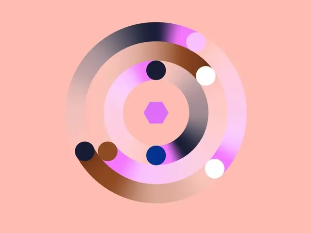 Abstract gradient-heavy ui screen, abstract, gradient-heavy, light