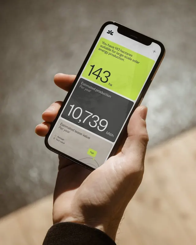 Minimal technical ui screen, minimal, technical, dark