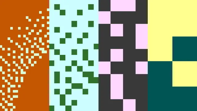 Geometric abstract ui screen, geometric, abstract, cool