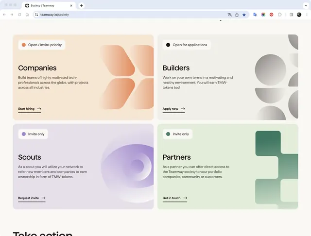 Minimal geometric ui screen, minimal, geometric, gradient