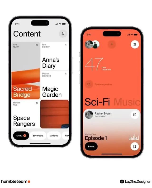 Minimal dark-mode ui screen, minimal, dark-mode, dark