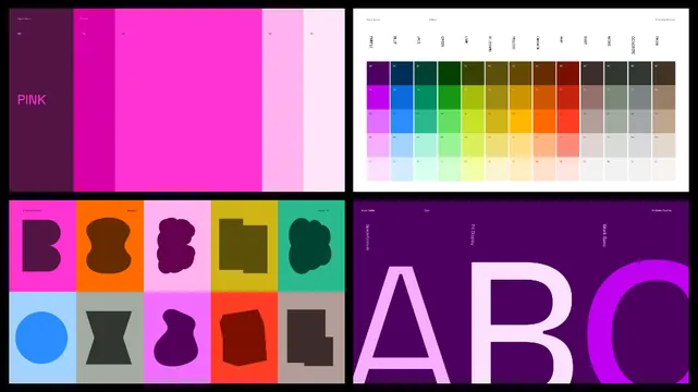 Geometric gradient-heavy ui screen, geometric, gradient-heavy, cool