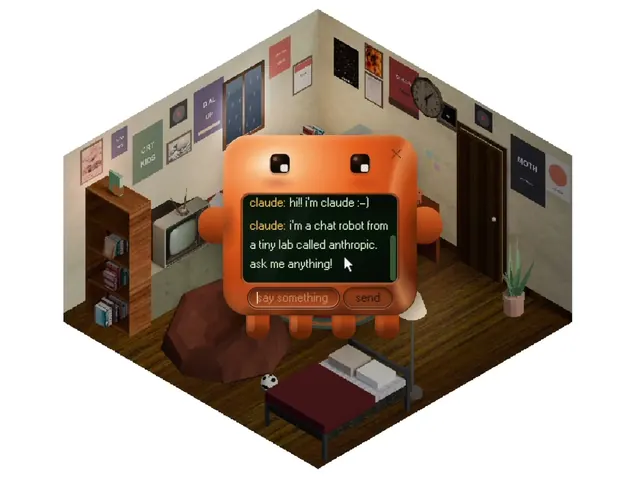 Claude Flash-Era Chat UI, retro, playful, muted