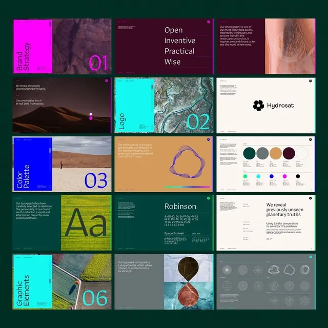 Minimal geometric identity system, minimal, geometric, gradient