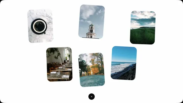 Personal Site Photo Gallery, minimal, organic, monochrome