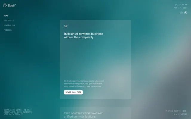 Minimal gradient-heavy ui screen, minimal, gradient-heavy, cool