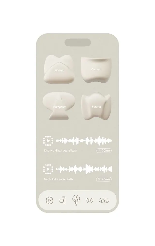 Minimal ui screen, minimal, light