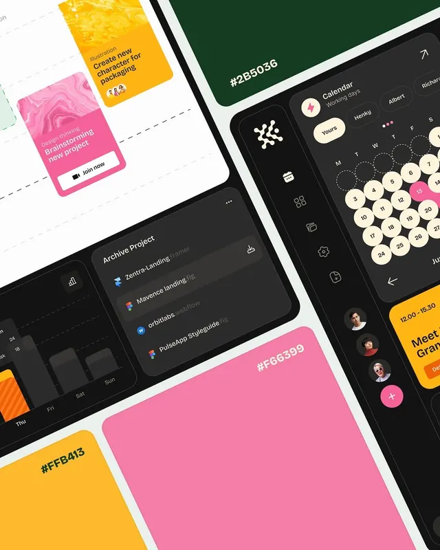 Dark-mode minimal ui screen, dark-mode, minimal, dark