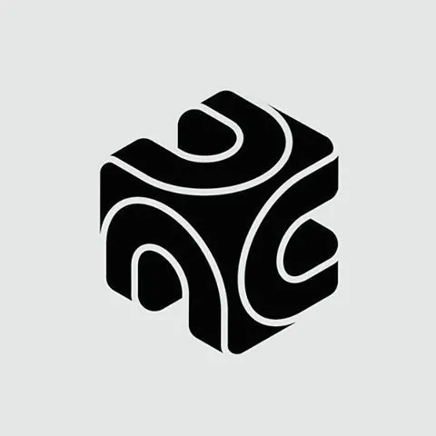 Minimal abstract logo, minimal, abstract, dark