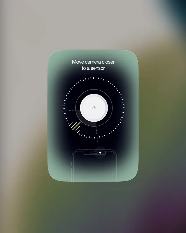 Minimal technical ui screen, minimal, technical, light