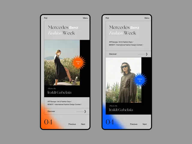 Editorial luxury ui screen, editorial, luxury, light