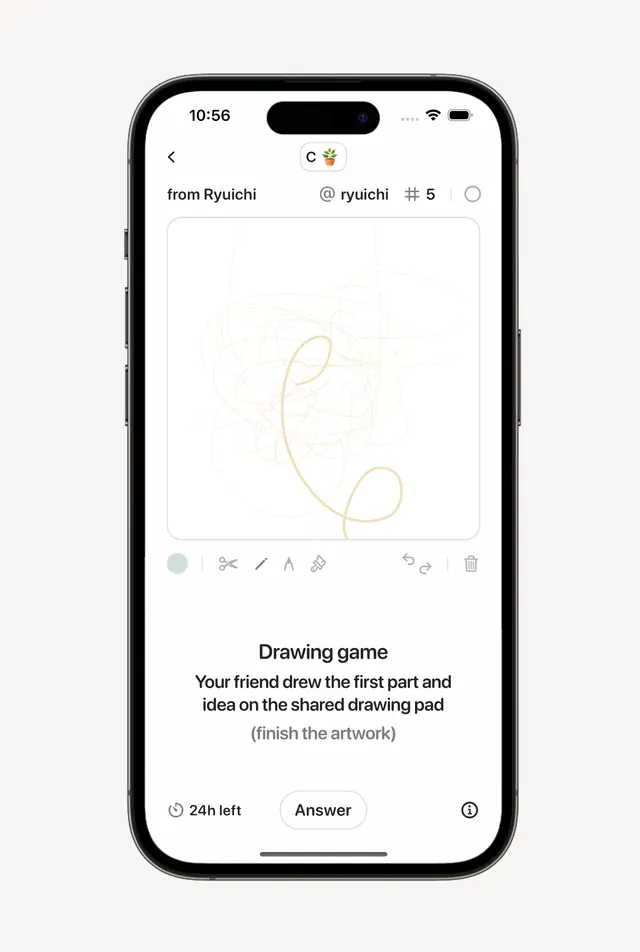 Minimal organic ui screen, minimal, organic, light