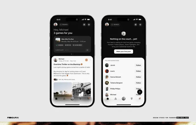 Minimal dark-mode ui screen, minimal, dark-mode, dark