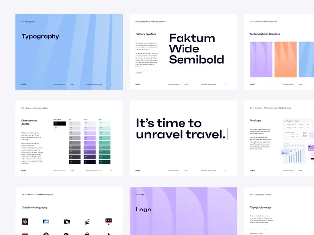 Minimal geometric ui screen, minimal, geometric, cool