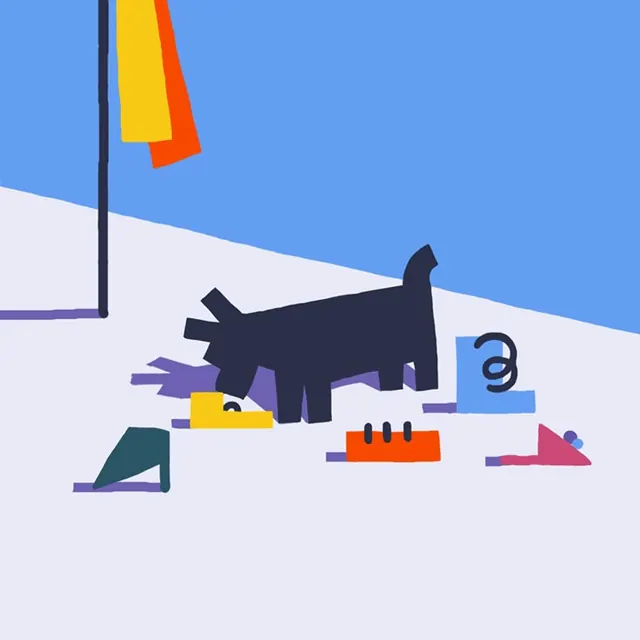 Flat minimal ui screen, flat, minimal, cool