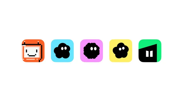 Flat minimal ui screen, flat, minimal, warm