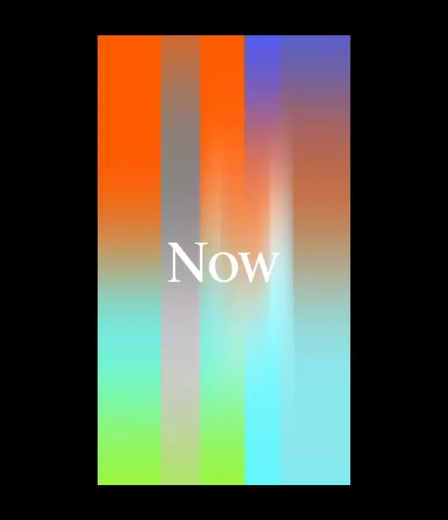 Gradient-heavy abstract ui screen, gradient-heavy, abstract, warm