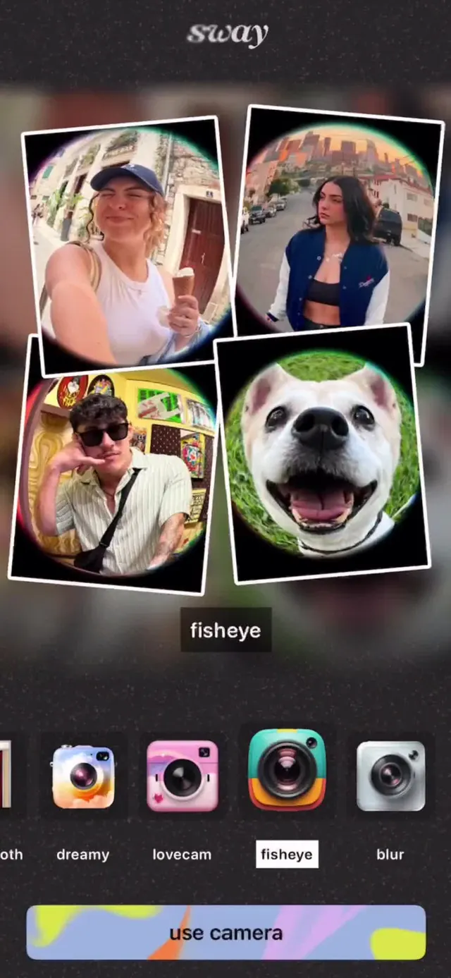 sway, retro, playful, vibrant